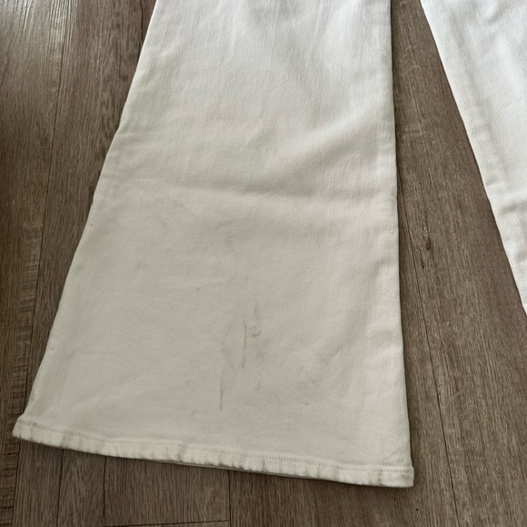 NWT Good American Good Waist Palazzo Wide Leg Jeans White Size 29 High Waist - Picture 11 of 12